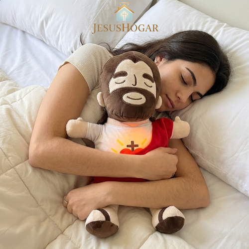 Peluche Jesus que respira