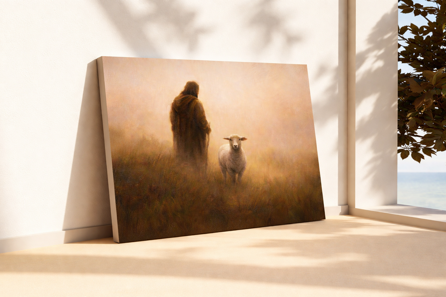 Cuadro “La Oveja Perdida”: Jesús siempre te busca.