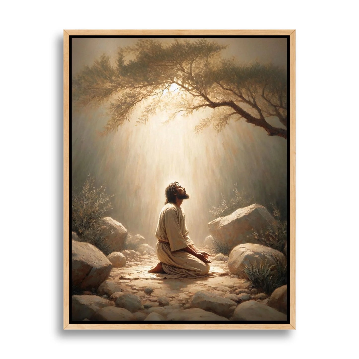Jesús en el huerto de Getsemaní