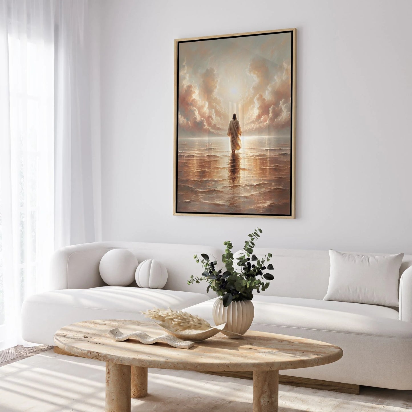 Jesús caminando sobre el agua V