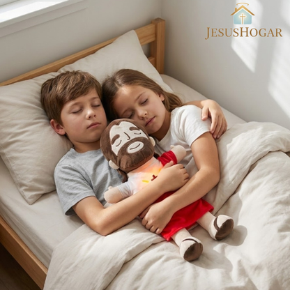 Peluche Jesus que respira