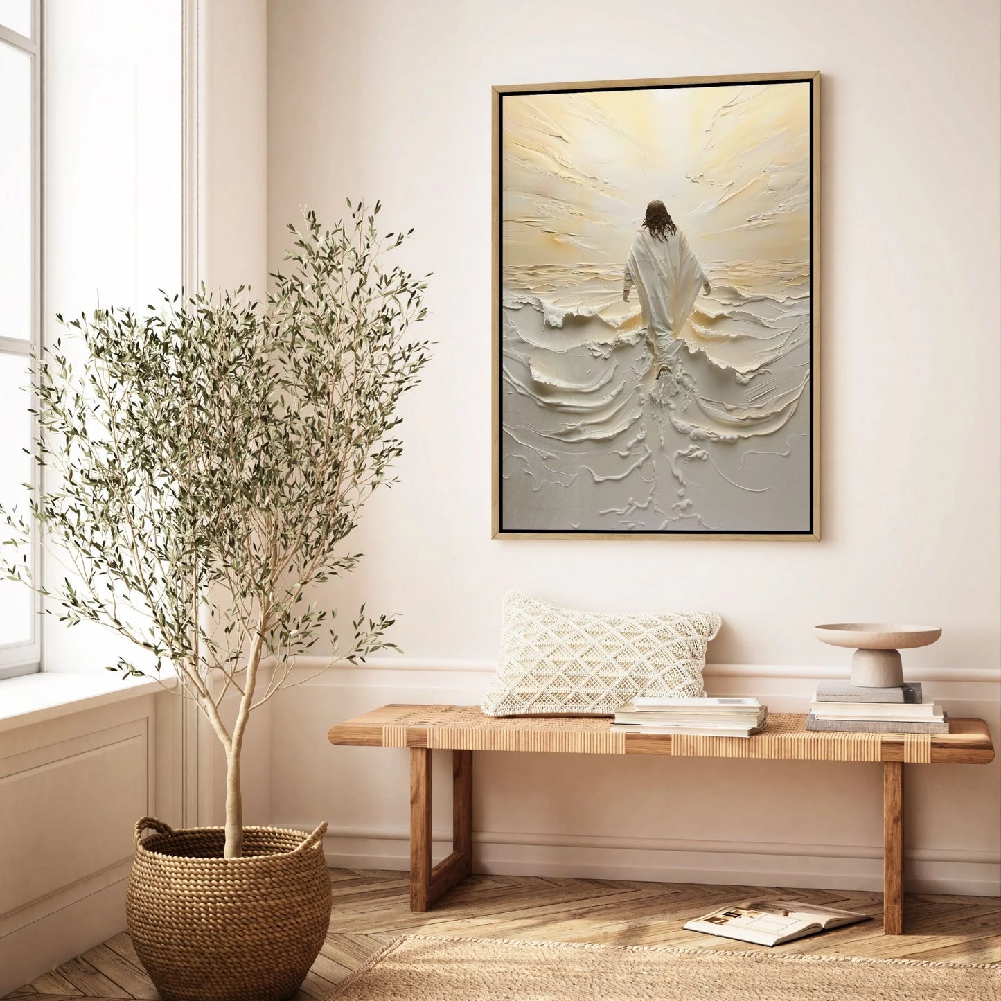 Jesús caminando sobre el agua I - Lienzo