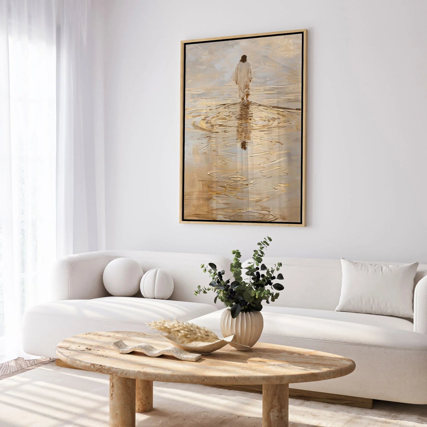 Jesús caminando sobre el agua IV -