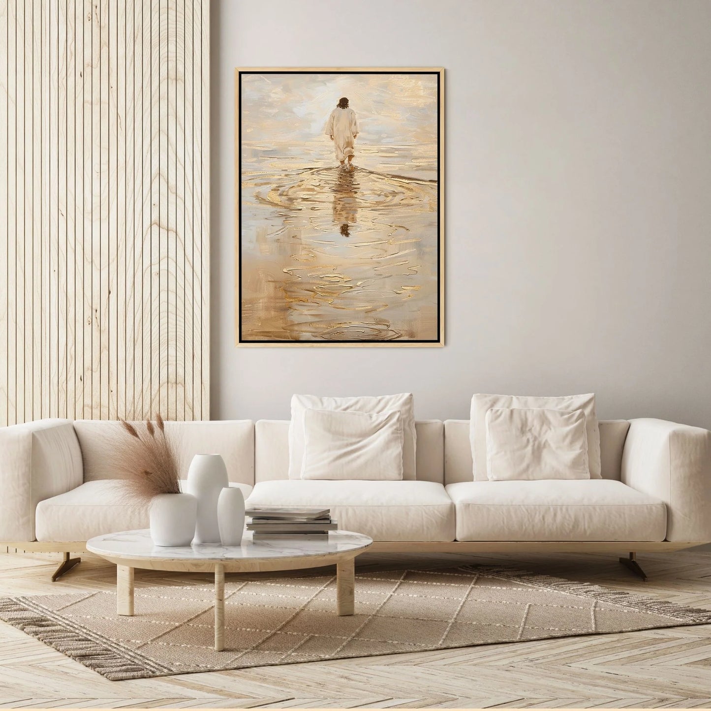 Jesús caminando sobre el agua IV -