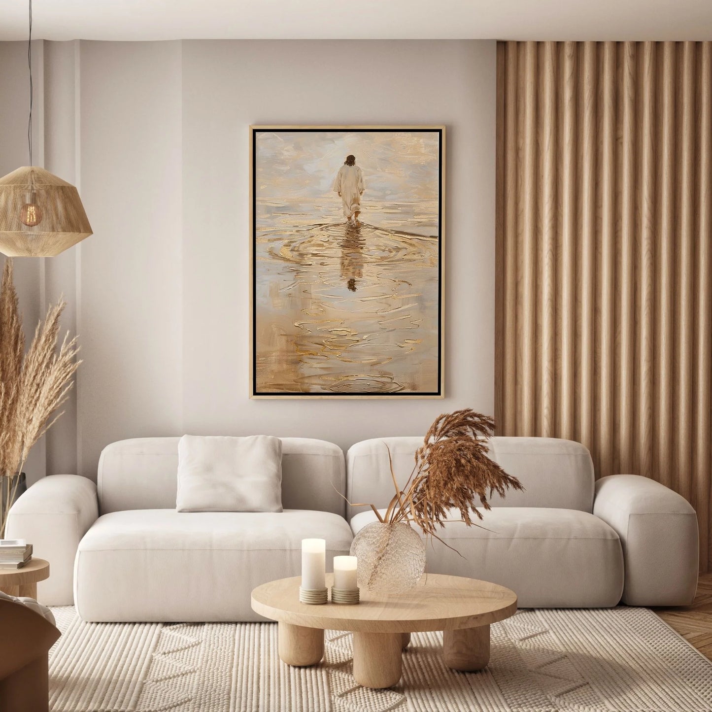 Jesús caminando sobre el agua IV -