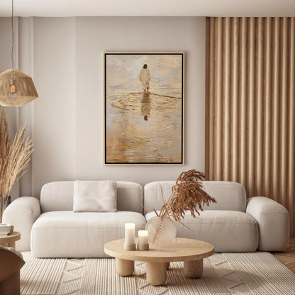 Jesús caminando sobre el agua IV -