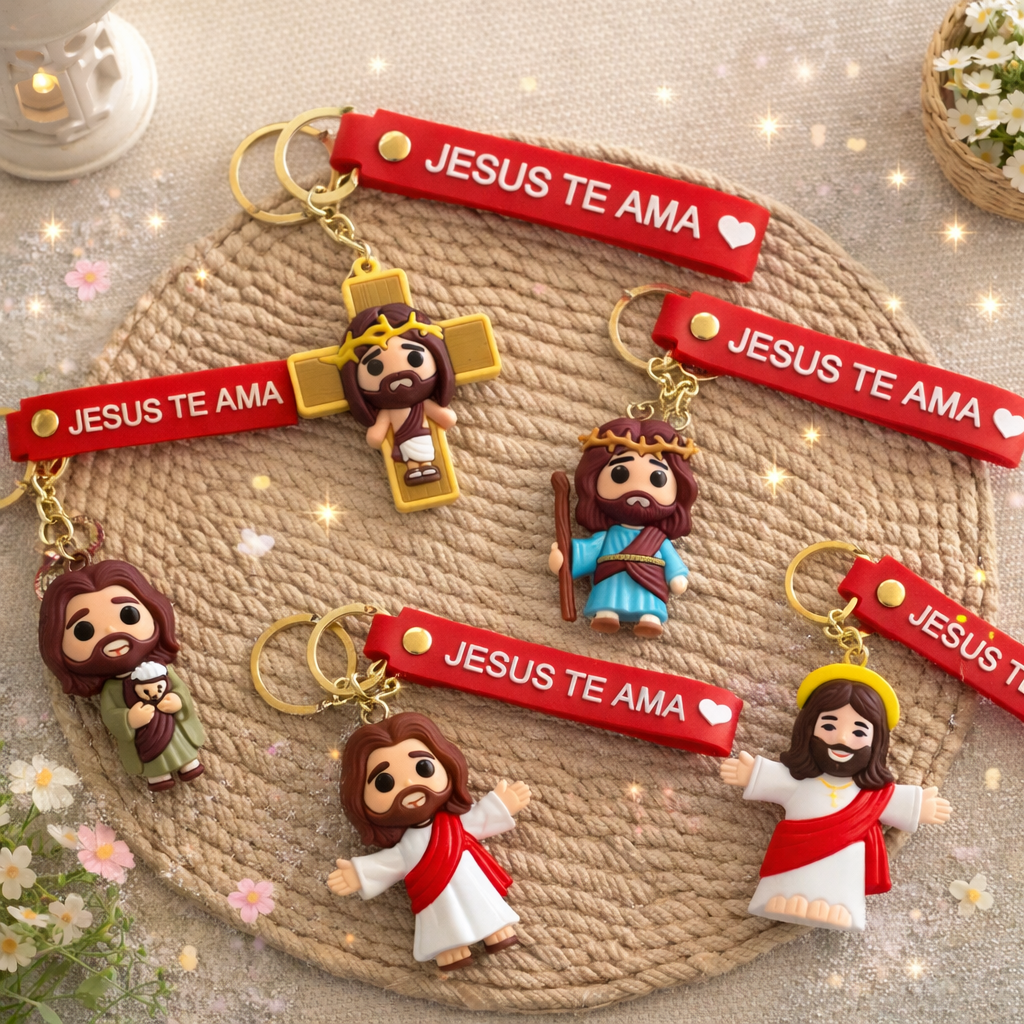 Llaveros de Jesus te ama