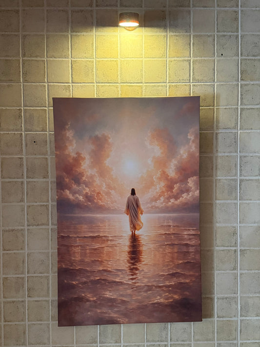 Jesús caminando sobre el agua V