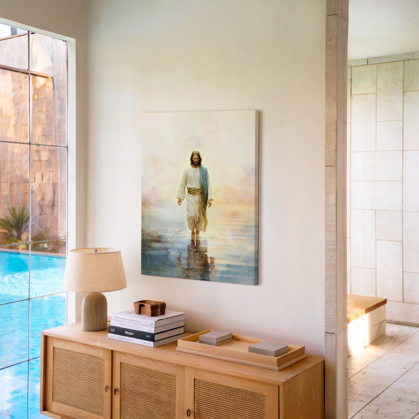 Jesús caminando sobre el agua II