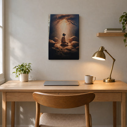 Jesús en el huerto de Getsemaní - cuadro en escritorio