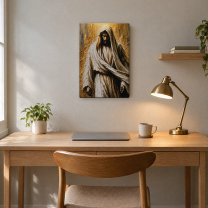 Jesús propósito glorioso - cuadro en escritorio