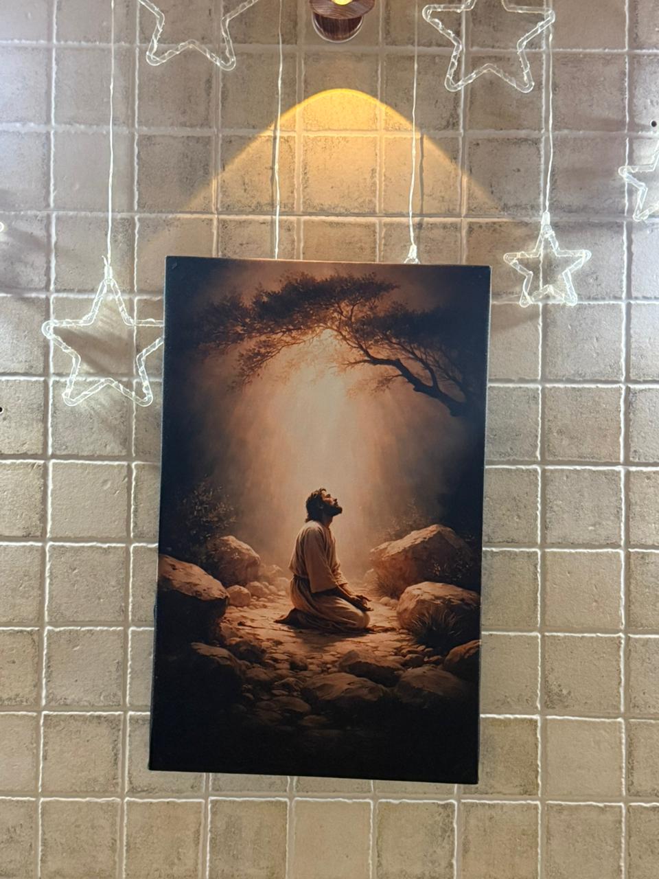 Jesús en el huerto de Getsemaní
